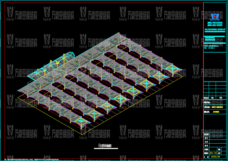 烏蘭縣茶卡景區(qū)旅游扶貧基礎設施項目（二期）膜結構工程竣工