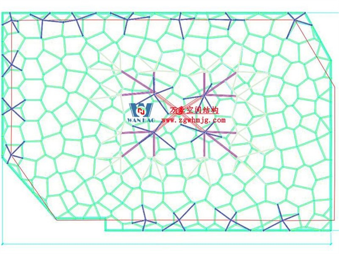 安吉縣昌碩小區地塊房產開發項目ETFE天幕