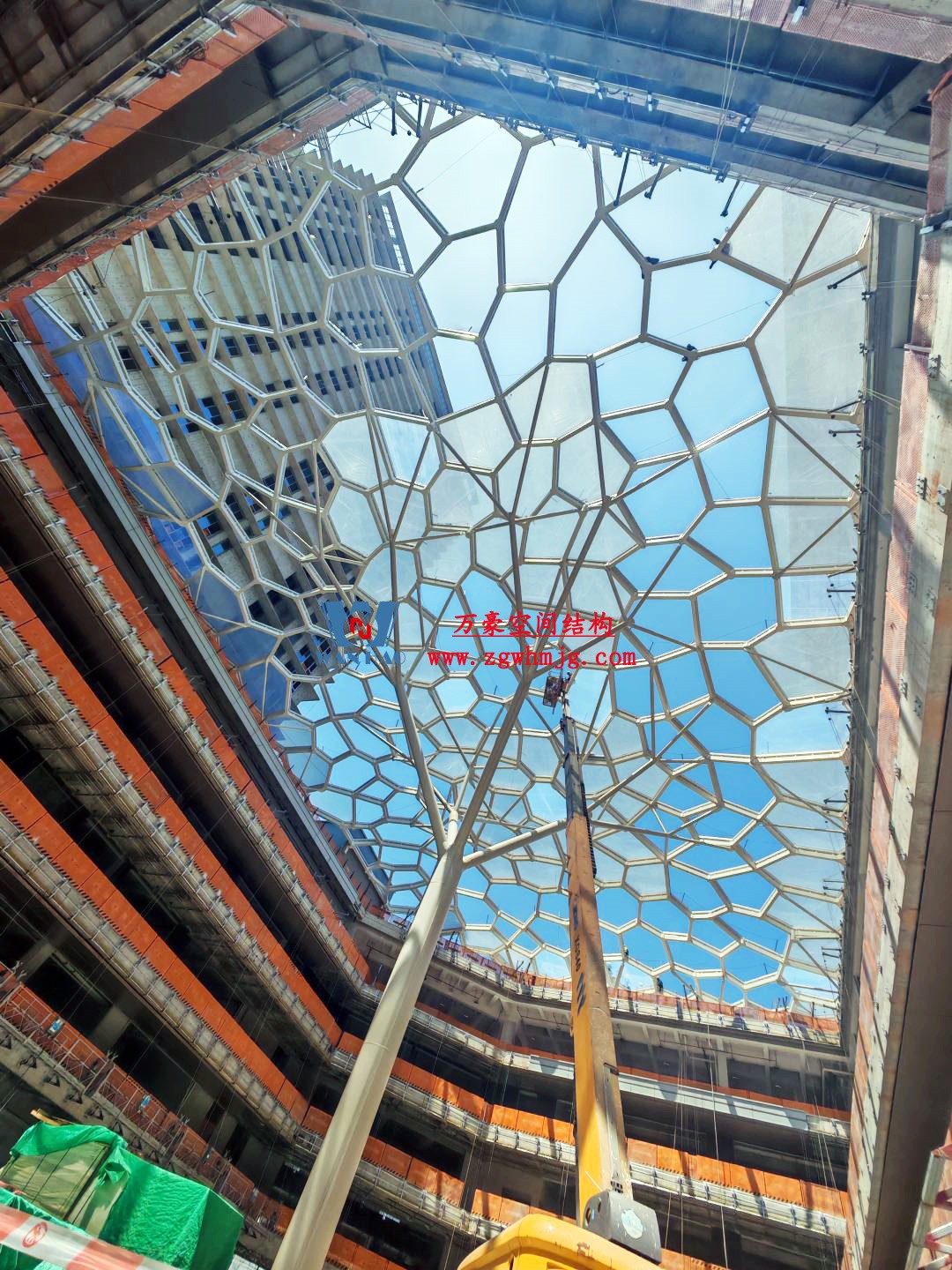 安吉縣昌碩小區地塊房產開發項目ETFE天幕