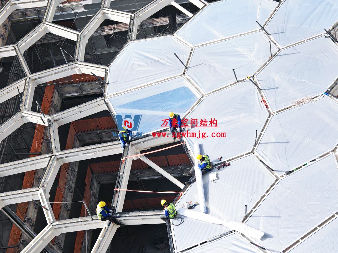 安吉縣昌碩小區地塊房產開發項目ETFE天幕