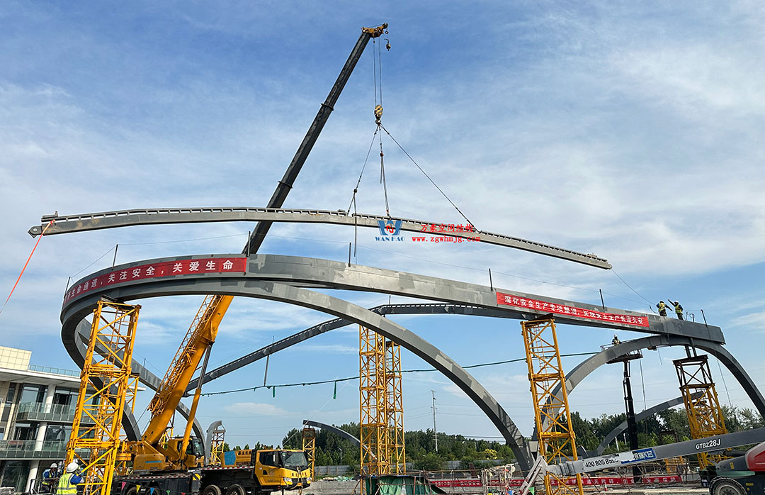 ETFE氣枕膜與雙曲面空間網(wǎng)殼結(jié)構(gòu)結(jié)合是什么樣？一起來(lái)一睹真容