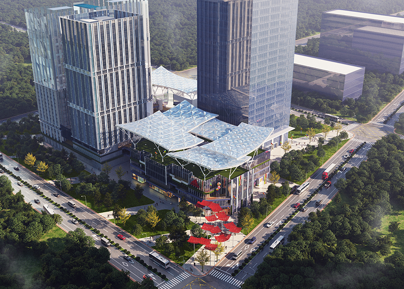 中交海南總部基地項目A地塊三標段ETFE膜結構項目