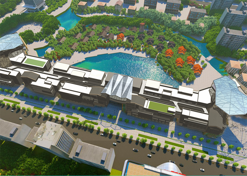 文一塘溪津門天幕鋼結構及ETFE膜結構氣枕膜項目