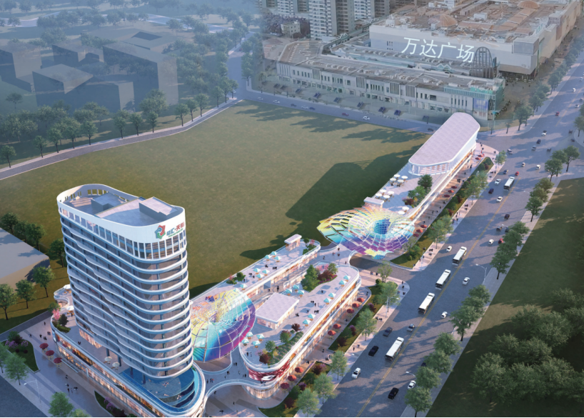 廣州茂名總匯天街商業街ETFE膜結構